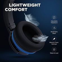 Load image into Gallery viewer, Movsou Purely Sound E7 Active Noise Cancelling Headphones, Wireless over Ear Bluetooth Headphones, 20H Playtime, Rich Deep Bass, Comfortable Memory Foam Ear Cups for Travel, Home Office - Black