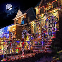 Load image into Gallery viewer, 200 LED Solar String Lights for Outside, 75ft 8 Modes Solar Christmas Lights Waterproof Solar Fairy Lights for Outdoor & Indoor Decoration, Multicolor