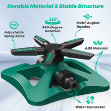 Load image into Gallery viewer, Mighty Rock Sprinklers for Yard, Large Coverage Area, 5 Arms, 20 Nozzles, Household Automatic Irrigation System for Plants
