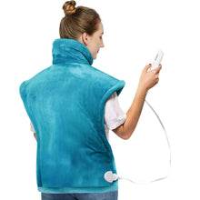 Load image into Gallery viewer, Heating Pad for Back Neck and Shoulders 24" x33'' Heating Vest 6 Heating Levels Fast for Relaxing Birthday Gifts
