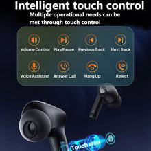 Load image into Gallery viewer, True Wireless Bluetooth Earbuds with Smart LED Display Charging Case , Bluetooth 5.0 Earbuds in-Ear TWS Stereo Headphones, IPX7 Waterproof in Ear Earphones, Black