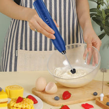 Load image into Gallery viewer, Uncahome Milk Frother Wand Drink Mixer - Handheld Milk Frother Electric Whisk - Easy-Clean Stainless Steel Frother Wand & Mini Blender - Electric Coffee Frother for Milk Coffee Lattes
