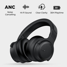 Load image into Gallery viewer, Noise Cancelling Headphones Wireless Bluetooth Over Ear Headphone with Mic for Work Travel TV PC Phone Calls