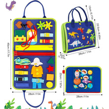 Load image into Gallery viewer, Silensys Busy Board Montessori Toys Busy Book Gift for 1 2 3 4 Year Old Toddler Sensory Board Travel Toys