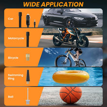 Load image into Gallery viewer, Portable Air Compressor Tire Inflator 12000mAh and Max 150PSI Air Pump for Truck Tires Dual Barrel Corded and Cordless