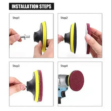 Load image into Gallery viewer, Power Scrubber Drill Brush Bathroom Cleaning Kit, with Pad Sponge and Extend Attachment, 12 Pcs Drill Brush Attachment Set, for Cleaning - Bathroom, Kitchen
