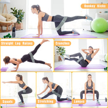 Load image into Gallery viewer, Resistance Bands for Legs and Butt Exercise Bands - Non Slip Elastic Booty Bands, 3 Levels Workout Bands Women Sports Fitness Band for Squat Glute Hip Training