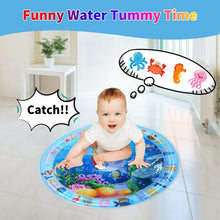 Load image into Gallery viewer, Swtroom Tummy Time Water Mat, Water Play Mat for Babies Inflatable Activity Center, Infant Baby Water Mat for Newborn Infant Toddler Boy Girl, Promote Baby's Growth