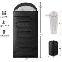 Load image into Gallery viewer, Maraawa The Ultra lightweight and Compact Backpack for Adults and Children is Perfect for Hiking, Backpacking, and Camping, Black