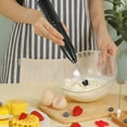 Load image into Gallery viewer, Uncahome Milk Frother Wand Drink Mixer - Handheld Milk Frother Electric Whisk - Easy-Clean Stainless Steel Frother Wand & Mini Blender - Electric Coffee Frother for Milk Coffee Lattes