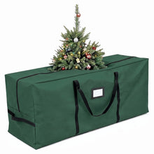 Load image into Gallery viewer, Swfoer Large Christmas Tree Storage Bag 9 ft, Heavy Duty Christmas Tree Container, Waterproof Xmas Tree Storage Box, Green