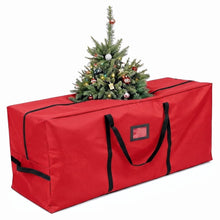 Load image into Gallery viewer, 9FT Christmas Tree Storage Bag, Large Christmas Tree Bag for Storage Waterproof Christmas Tree Box, Red