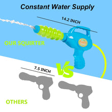Load image into Gallery viewer, Pool Floats Tank Kids Pool Toys with Squirt Gun Inflatable Ride-on for Toddlers Kids Aged 3 4 5 6 7 8 Years
