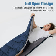 Load image into Gallery viewer, Maraawa Sleeping Bags for Adults Backpacking Lightweight Waterproof- Cold Weather Sleeping Bag for Girls Boys Mens for Warm Camping Hiking Outdoor Travel with Compression Bags , Royal Blue