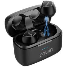 Load image into Gallery viewer, KY02 True Wireless Earbuds Bluetooth Headphones Touch Control IPX5 Waterproof Stereo Extra Bass Earphones Built-in Mic Headset with Charging Case Black
