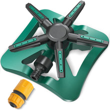 Load image into Gallery viewer, Mighty Rock Sprinklers for Yard, Large Coverage Area, 5 Arms, 20 Nozzles, Household Automatic Irrigation System for Plants