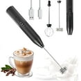 Load image into Gallery viewer, Uncahome Milk Frother Wand Drink Mixer - Handheld Milk Frother Electric Whisk - Easy-Clean Stainless Steel Frother Wand & Mini Blender - Electric Coffee Frother for Milk Coffee Lattes