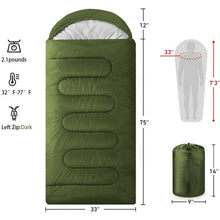Load image into Gallery viewer, Maraawa The Ultra lightweight and Compact Backpack for Adults and Children is Perfect for Hiking, Backpacking, and Camping, Military Green