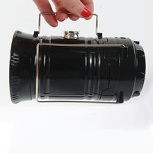 Load image into Gallery viewer, Solar Camping Lantern, Battery Powered LED Camping Lights, Waterproof Tent Lights, Portable Lantern Flashlight for Power Outages, Emergency, Hurricane, Hiking