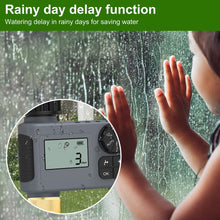 Load image into Gallery viewer, Cowin Sprinkler Timer, Outdoor Garden Hose Faucet Timers with Rain Delay/Manual/Automatic Watering System, Digital Irrigation Timer for Yard, 1 Outlet, Gray