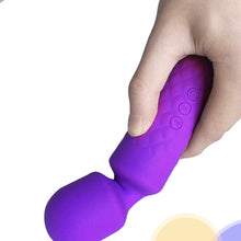 Load image into Gallery viewer, Personal Massager Wand Massager Powerful with 20 Vibrating Patterns 8 Speeds Body Massager Cordless Rechargeable for Back Neck Shoulder Sports Recovery