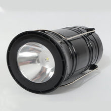 Load image into Gallery viewer, Solar Camping Lantern, Battery Powered LED Camping Lights, Waterproof Tent Lights, Portable Lantern Flashlight for Power Outages, Emergency, Hurricane, Hiking