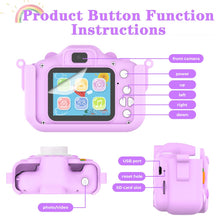 Load image into Gallery viewer, Funsmile Kids Camera Digital Video Cameras Toys Camera Birthday Gift for Kids Age 3-8 with 32GB SD Card