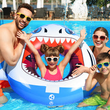 Load image into Gallery viewer, Swimming Pool Floats Shark Float Water Inflatables Fun Raft Lounge Toys for Adults Kids Party Pool Beach