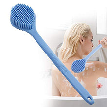 Load image into Gallery viewer, Silicone Body Scrubber, Long Handle Back Scrubber for Shower, Silicone Body Brush,Shower Scrubber For Body, Shower Srush Back Brush Body Exfoliator