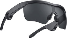 Load image into Gallery viewer, Sound Shades Smart Audio Sports Sunglasses with Lenses UV400 & Bluetooth Connectivity, for Men&Women, CVC 8.0 Noise Cancelling Clear Call, IP5 Waterproof, 5H for Travel/Sports, Black