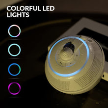 Load image into Gallery viewer, Fountain Waterproof Bluetooth Speaker, Wireless Shower Floating Party Outdoor Pool Speakers with Lights Deep Bass for Hot Tub Water (White)