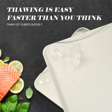 Load image into Gallery viewer, Aluminum Alloy Defrosting Tray for Thawing Frozen Meat Rapid Thawing Plate Fast Thawing Tray Defrost Plate Board
