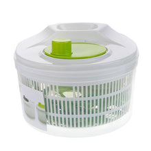 Load image into Gallery viewer, Salad Spinner, Vegetable Washer with Bowl, Anti-Wobble Tech, Lockable Colander Basket and Lid with Pull Cord - Lettuce Washer and Dryer