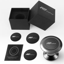 Load image into Gallery viewer, Car Phone Holder, Universal Dashboard Magnetic Phone Mount, 360° Rotation Super Strong Magnetic Phone Holder for Car Compatible with iPhone Samsung and More Phone Holder for Car