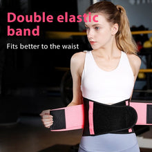 Load image into Gallery viewer, Waist Trimmer for Women Men Sweat Band Waist Trainer Belt, for Fitness Weight Loss and Back Support