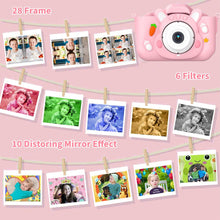 Load image into Gallery viewer, Funsmile Kids Camera Digital Video Cameras Toys Camera Birthday Gift for Kids Age 3-8 with 32GB SD Card
