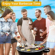 Load image into Gallery viewer, Swtroom Griddle Accessories Kit, 14Pcs BBQ Griddle Kit, Flat Top Grill Accessories for Outdoor Grill, Professional BBQ Grill Tools Set for Outdoor BBQ &amp; Teppanyaki and Camping
