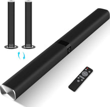 Load image into Gallery viewer, COWIN Sound Bar for TV Speaker Soundbar Bluetooth &amp; Wired 2-in-1 Detachable Wall Mountable Home Audio Theater (BT5.0/Optical/AUX/Remote) 32 inch
