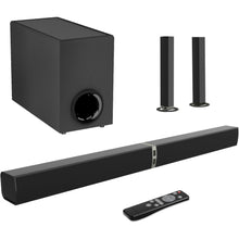 Load image into Gallery viewer, Cowin Sound Bar for Smart TV, 120W Sound Bar with Subwoofer, Bluetooth 5.0 Soundbar, Deep Bass, TV Audio System with ARC/Opt/AUX for Enhanced Home Theater Sound
