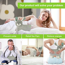 Load image into Gallery viewer, Silensys Rubber Hot Water Bottle with Cute Stuffed Animal Cover 800ml Warm Water Bag for Relieve Pain Warmer Menstrual Pain Puppy
