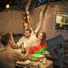 Load image into Gallery viewer, Christmas Laser Stars Projector Lights 3 modes Remote Control Waterproof Timer for Holiday Party Garden,Red &amp; Green

