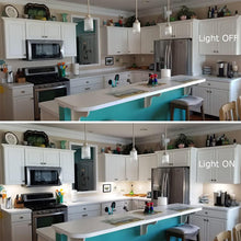 Load image into Gallery viewer, Kibhous 6 Pcs LED Under Cabinet Lights Rigid Bar Kit, Can Plugged or Directly Connected to an LED Driver, Super Bright Connectable Lighting Strip Suitable for Kitchen Cabinets, Counters, Cold White
