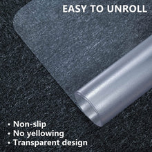 Load image into Gallery viewer, Kibhous Office Mat for Hardwood Floor, 36" x 48" Rectangle Clear Chair Mat for Easy Glide and Protection, Under Desk Matte Chair Mat, PVC Floor Mat for Office and Home
