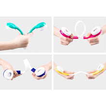 Load image into Gallery viewer, Funsmile Kids Headphones Wired Headphones for Kids with 3.5 MM Foldable On-Ear Headse Kids Headphones for Smartphone Tablet Computer MP3 / 4 Pink
