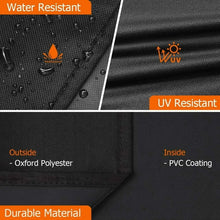 Load image into Gallery viewer, Grill Cover, 58 inch BBQ Gas Grill Cover Waterproof Weather Resistant, Dustproof , Fade Resistant, UV Resistant Material for Char-Broil Grills, Black
