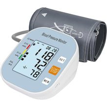 Load image into Gallery viewer, Blood Pressure Monitor for Home Use - Automatic BP Machine with Large Backlit Display High Accuracy for 2 Users with 22-42cm Arm Cuff &amp; Storage Bag, Blue
