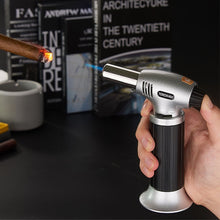 Load image into Gallery viewer, Culinary Butane Torch Lighters Kitchen Blow Torch for Cooking with Safety Lock &amp; Adjustable Flame, Refillable Kitchen Torch &amp; Cooking Torch for Creme Brule &amp; Baking
