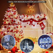 Load image into Gallery viewer, Aedavey 33ft 400 LED Outdoor String Lights White Fairy Lights Led Icicle Christmas Lights Plug-in for Christmas Party, Holiday, Wedding Decorations (Cool White)
