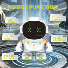 Load image into Gallery viewer, Robot Toy for Kids Robot Toys with Gesture Sensing Voice Control Walking Dancing Robot Toy Christmas Birthday Gift
