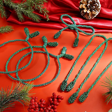 Load image into Gallery viewer, Swfoer 16 Pcs 20 Inches Christmas Garland Ties for Xmas Home Decorations Holiday
